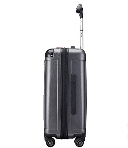 Bagage Uitbreidbaar Mode Zakelijke Trolley Koffer ABS + PC Materiaal Decoratief Riemslot Geschikt voor Zakenreizen, Zilver, 29"(Zilver 29) - Image 5