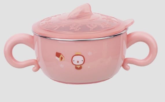 HOMIES,1 Piece Microwave Safe Feed Baby Food Bowl Baby Toddler Feeding Bowl, Container Box, Tiffin, Colour: Multicoloured-picture-19