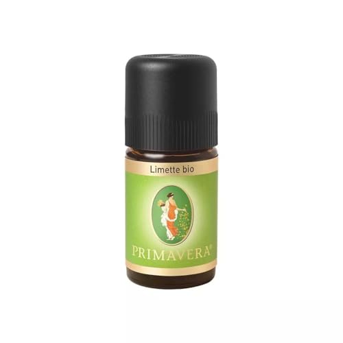 Preisvergleich Produktbild PRIMAVERA Ätherisches Öl Limette bio 5 ml - Aromaöl, Duftöl, Aromatherapie - aufmunternd, stimmungserhellend, erfrischend - vegan