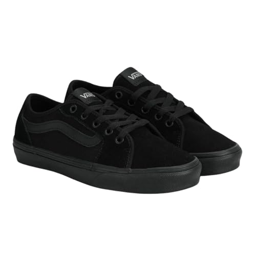 Vans Vans Women's Filmore Decon Sneaker, (Suede/Canvas) Black/Black, 4.5 UK