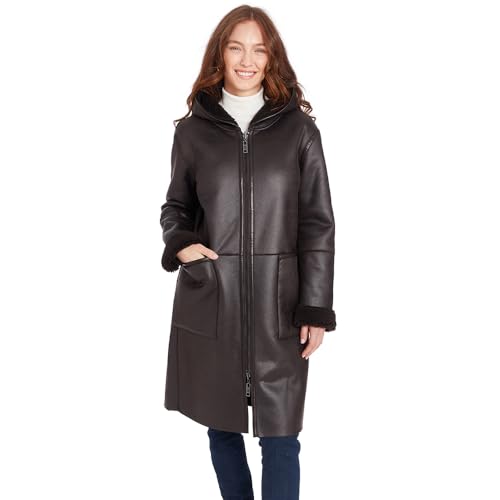 Frye Women's Reversible Zip Front Coat