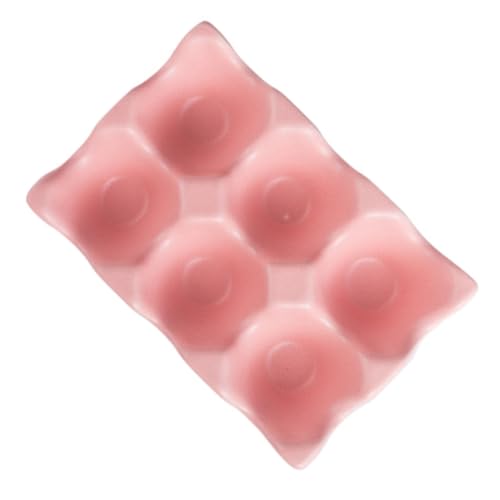 Organizador de huevos de cerámica para encimera resistente a los golpes