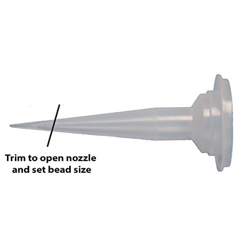 Awf Pro Sausage Caulk Gun - 20 Oz Foil Pack / 10 Oz Cartridge Convertible, 18:1 Thrust, Aluminum Sausage Caulking Gun, Ideal For Contractors And Diy, Replaceable Tips Included #TOP4