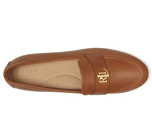 Image of Lauren Ralph Lauren Averi III Burnished Leather Loafer