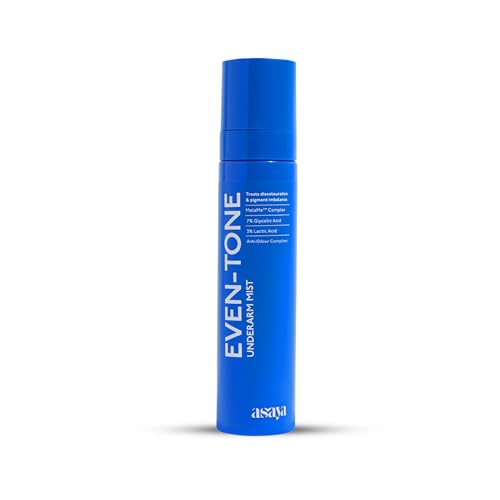 Image of Asaya Even Tone Underarm Mist | Lightweight Spray for Underarm Pigmentation Removal & Odour Control | Even Tone Underarm Mist for Dark Underarms | 100 ml