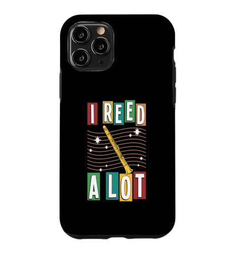 I Reed A Lot Funny Clarinet Pun ���[���A �X�}�z�P�[�X iPhone 11 Pro �p