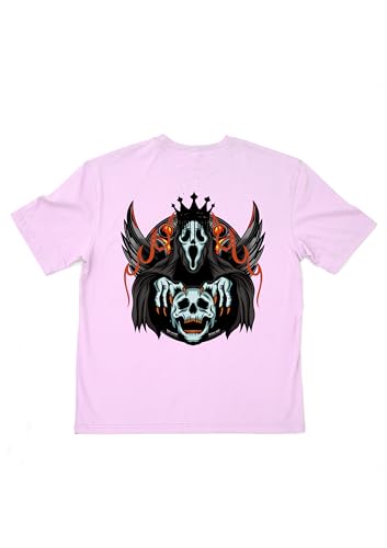 Image of Cotton Oversized Printed Tshirts for Men,Women,Boys- Baggy,Drop Shoulder Tshirts