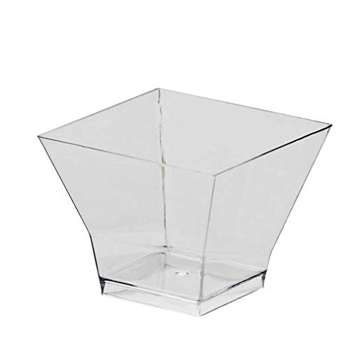 COPPETTE PLASTICA PAGODA 65CC 25PZ TRASPARENTE - FINGER FOOD BICCHIERI ANTIPASTI