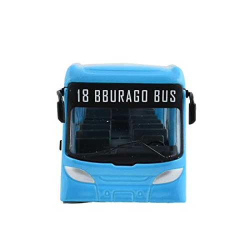 BBURAGO - Stadtbus Milano City - 19 cm Realistisches Busmodell (zufällige Farbauswahl), offizielle Lizenz, empfohlenes Alter 3+ Jahre