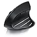 Produktbild CSL - kabellose ergonomische Maus Vertikal Funk 2.4 GHz - Neues Modell - USB Vertical Mouse  ergonomisches Design - Vorbeugung gegen Mausarm - Wireless Funkmaus 2,4 GHz mit bis 2400 DPI - PC und MAC