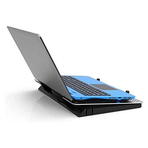 Porta Laptop Ajustable con Ventilador y Base Antideslizante miniatura 3