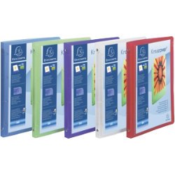 Classeur personnalisable Exacompta A4 dos 2cm 4 anneaux pour archivage efficace