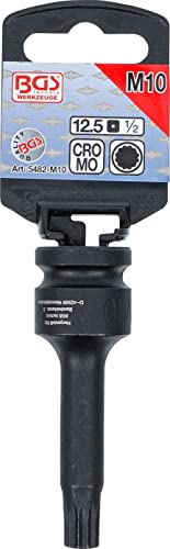 BGS Kraft inserti bit, interni, M10, 12,5 mm, 1
