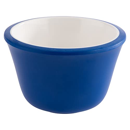 APS 85243 - Juego de 6 cuencos de melamina, diámetro de 6 cm, altura de 4 cm, apto para lavavajillas, color azul