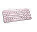 Produktbild Logitech MX Keys Mini minimalistische kabellose beleuchtete Tastatur, kompakt, Bluetooth, Hintergrundbeleuchtung, USB-C, kompatibel mit Apple macOS, iOS, Windows, Linux, Android, aus Metall, Rosa