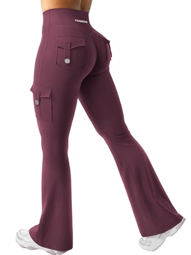 Image of YEOREO CoreFlex Women Workout Flare Leggings