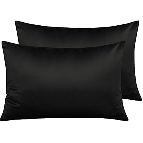 NTBAY 2 Pack Luxury Satin Pillow Cases Cover