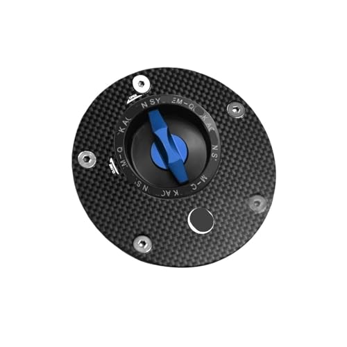 Bouchon de réservoir moto en carbone pour remplacer le style d'origine sur MT07