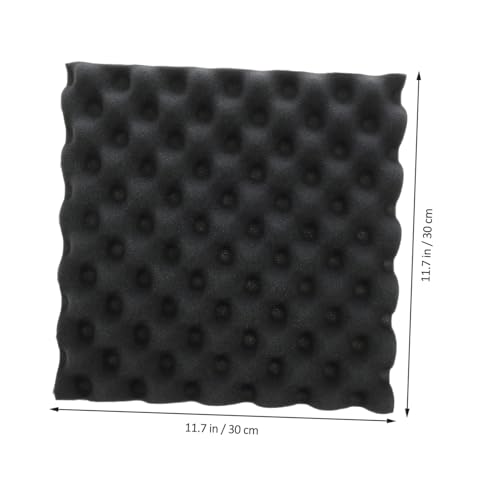 12pcs Paneles Absorbentes de Sonido Autoadhesivos Aislantes Acústicos Ignífugos para Estudio en Casa y Oficina Reducción de Ruido miniatura 2