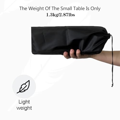 Table compacte d'intérieur pour petits balcons et voyage avec sac de transport - 6