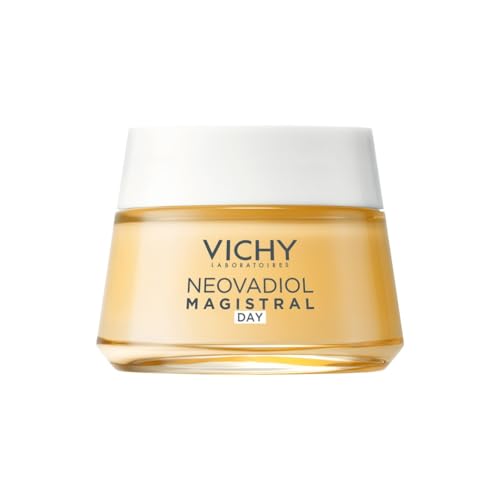 Vichy Neovadiol Post-Menopausa, Crema Viso Giorno Relipidante, Adatta al Post-Menopausa, Anti-Rilassamento, Effetto Rassodante, Formula con Proxylane, Niacinamide e Acido Ialuronico, 50ml