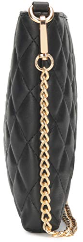 Lola Mae Women's Wristlet Handbags Simple Quilted Small Clutch Crossbody Bag #TOP1