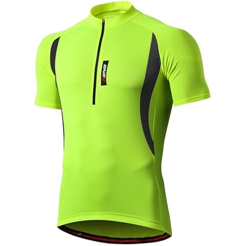 MEETWEE Maillot Cyclisme Homme Vert Cover
