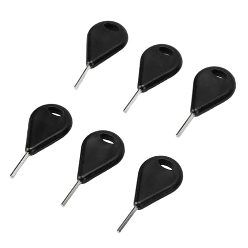 XISAOK 6Pcs Surfboard Fin Hexagon Key Surfing Board Fin Key Universals Surfboard Fin Key Water Sport Surfing Equipment