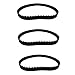 LEFITPA 3 Pack Replacement Vacuum Belt for Tristar A101 for EXL MG1 MG2 Vacuum Cleaner Models