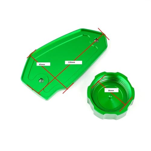 Tapa de depósito de frenos para Kawasaki Ninja ZX4RR 2023 en color rojo combo 2