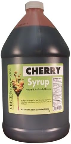 I.Rice & Company Ready To Use Syrup, 1 gal. Can | 1 Each (Cherry)