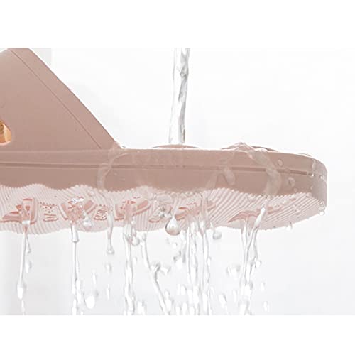 Shark Slippers Women and Men Shower Shoes Quick Drying Bath Slippers Anti-Slip for Indoor Home Mute and Deodorant Sandals with Drainage Holes Summer Sandals (Color : Green, Size : 37-38)3