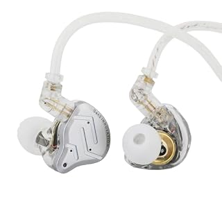 LINSOUL KZ ZSN PRO 2 Moniteur intra-auriculaire, pilote hybride 1BA+1DD, casque HiFi IEM, écouteurs filaires, câble amovible plaqué argent de 0,75 mm 2 broches pour audiophiles (argent, avec - Les Beatles, Paul McCartney, John Lennon, RIngo Starr, George Harrison