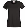 Fruit of the Loom T-Shirt, women's, Black, XS #3