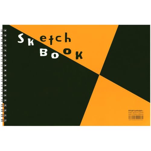 Maruman Zuan Sketch Book, Horizontal B5, 7.17" x 10.12", 24 Pages