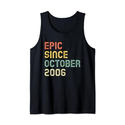 Epic desde octubre de 2006 13 cumpleaños 13 años regalo Camiseta sin Mangas