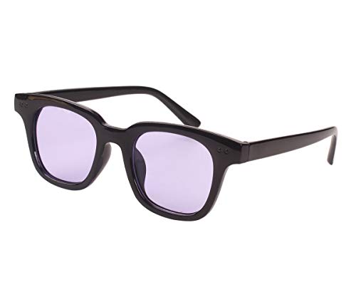 Image of Bestum Inspired Square Sunglasses With Rivets Tinted Lens UV400