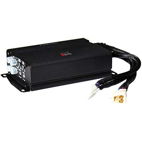 MB Quart NA2-320.4 Compact Four Channel, 320 watt Powersports Amplifier, Black Cover