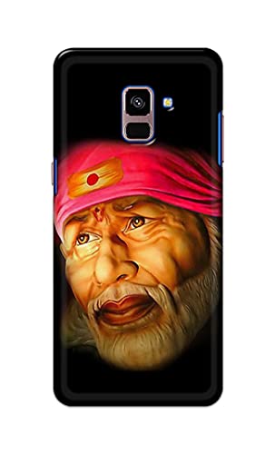 Image of PRINTFIDAA Sai Baba Lord Shiridi Great God Hinduism Religious Hard Back Cover for Samsung Galaxy A8 Plus (2018), A730F, A730F / DS Back Cover -(P6) KAT1002