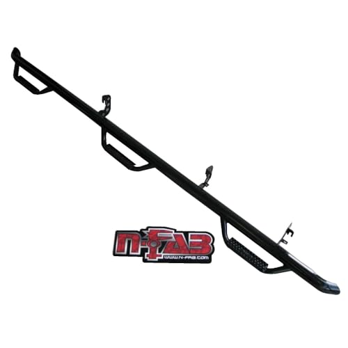 N-Fab Nerf Steps Gloss Black para Ford F-250/F-350 2017-2022 miniatura 1