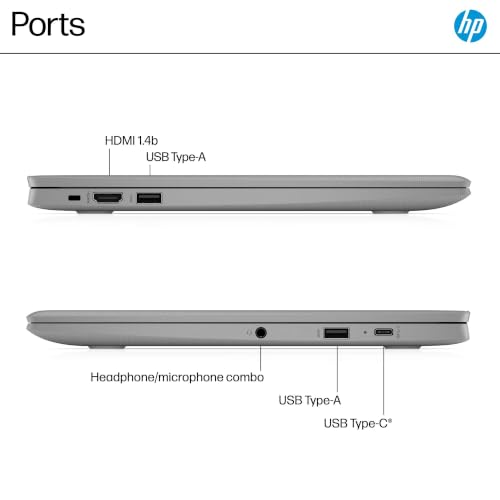 Image of HP Chromebook 14 Laptop for Everyday Schoolwork, Intel Celeron Processor