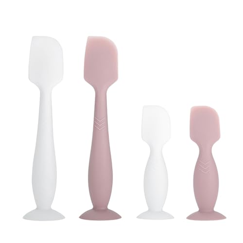 Image of Baby Diaper Cream Spatula Applicator, 4 Pack Butt Spatula Diaper Rash Cream Applicator for Butt Paste Diaper Cream, Newborn Baby Essentials, 2 Large and 2 Mini Sizes