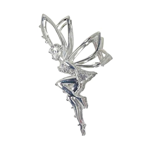 Pince à cheveux fleur avec perles fait main pour coiffure élégante