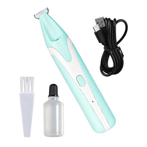 Générique Hundeclips für Grooming – ABS 16 x 3 x 1,9 cm | wasserdicht, USB, wiederaufladbar, Cordless Pet Trimmer | Elektrisches Hundegrooming-Set für Welpen Body Ohren Claw Care Bath Indoor Home