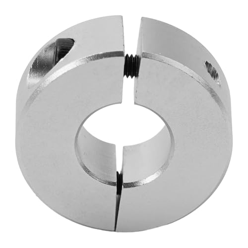Collier à arbre fendu contre le glissement mécanique, bague aluminium double pince 30mm