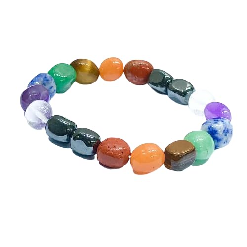 ARE - Aeora Rocks : Seven Chakra Tumbled Bracelet - Original Seven Chakra Natural Healing Tumbled Bracelet for Money, Health, Protection, Vastu, and Healing - for Men and Women (B0DBZXWS37) Amazon Price History, Amazon Price Tracker