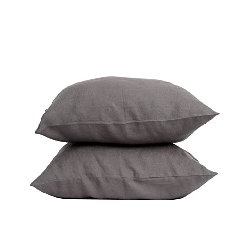 My Linen Home Kissenbezug 40x40 Leinen 2er Set | Hochwertiger Kop...