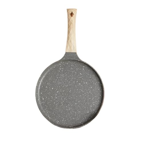 Genérico Cocinar desayuno fabricante de mil capas for hornear, sartén filete panqueque tortilla antiadherente(Black 28cm)