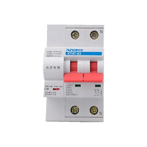Disyuntor automático PVRD ARD 2P para proteger la energía solar de tu casa de campo 5