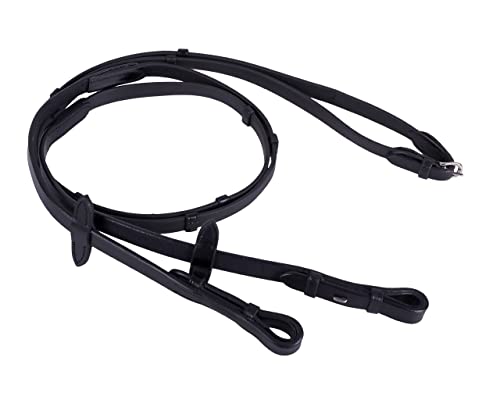 Rênes pour cheval biothane avec stops QHP idéales pour balades et randonnées